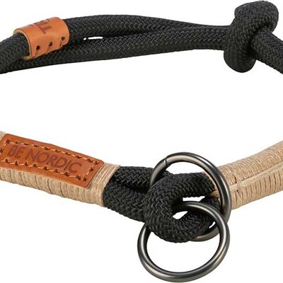 Trixie Ogrlica za pse poludavilica Be Nordic black veličina S-M 17265