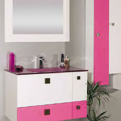 Roper Komplet kupatilskog nameštaja Aurora pink 900BX/900A3/vert