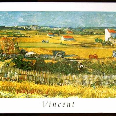 La Mietitura - Vincent Van Gogh - 40/50 HPLN