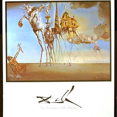 The Temptation of st. Anthony - Salvador Dali - (40/50 HPLN)