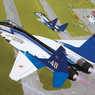 Revell maketa MiG-29 The Swifts Aerobatic Sq RV04007/030