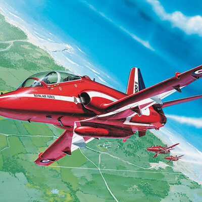 Revell maketa BAe Hawk Mk.1 Red Arrows RV04622/030