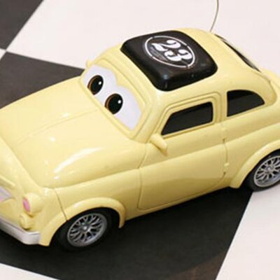 Auto sa daljinskim upravljanjem Cars - Italy žuti