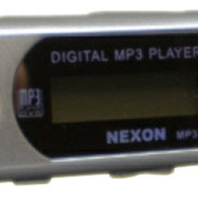 Nexon MP3 Player 4 GB MP3-05 Silver