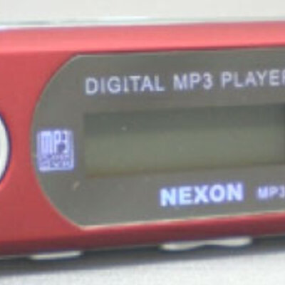 Nexon MP3 Player 4 GB MP3-05 Red