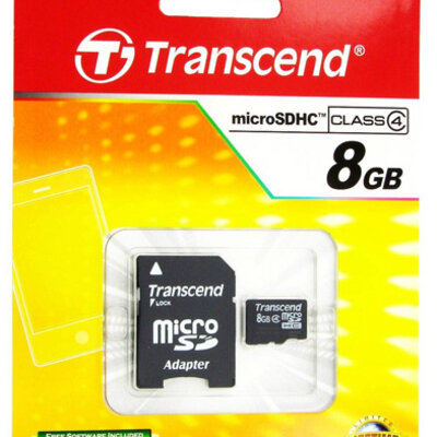 Micro SDHC 8GB sa adapterom na SD
