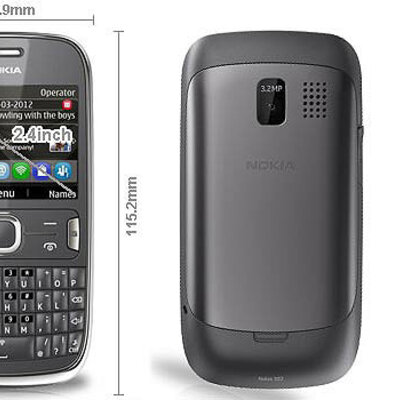 Mobilni telefon Smartphone Nokia 302 Asha Grey