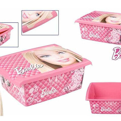 Plastična Kutija Za odlaganje Barbie 10 Lit - 2706