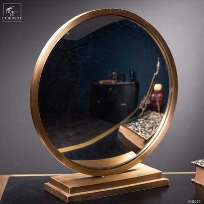 Konveksno okruglo ogledalo od mesinga