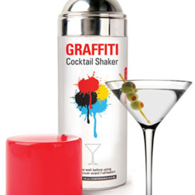 Kikkerland Šejker za koktele Graffiti BA06