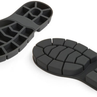 Kikkerland Modla za led Tragovi u snegu CU54