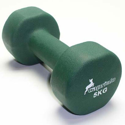 Jednoručni PVC teg - bućica 5KG