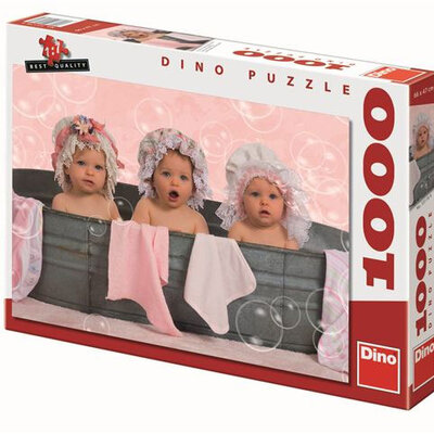 Puzzle 1000 kom Bebe u kadi 531789