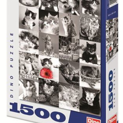 Puzzle 1500 kom Mačke 551275