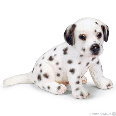 Schleich Domaće životinje - Štene Dalmatinca, sedi 16348