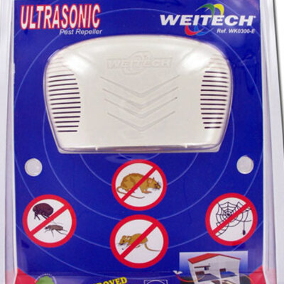 Ultrazvučni Rasterivač Glodara i Insekata sa AOV sertifikatom - 280 m2 - Weitech WK 300