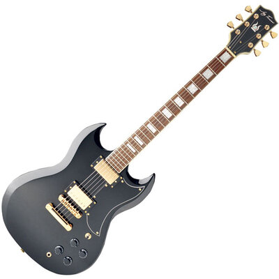 Jay Turser JT-50-CUSTOM-BK Električna Gitara