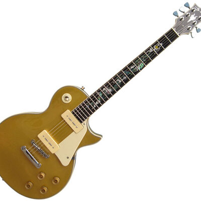 Jay Turser JT-220D Serpent Gold Top Električna Gitara