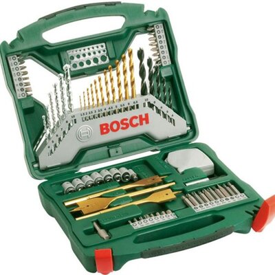BOSCH set burgija, bitova i nasadnih ključeva, 70-delni 2607019329