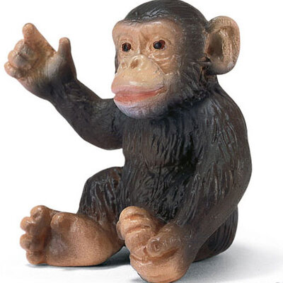 Schleich Divlje Životinje - Šimpanza, mladunče 14192