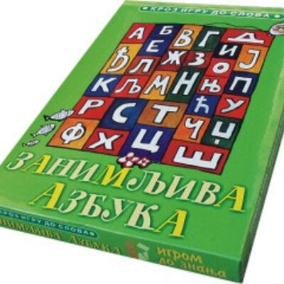 Zanimljiva Azbuka Društvena Igra Za Predškolce i Prvake