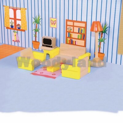 WoodyLand Nameštaj za dnevnu sobu za kućicu 90610