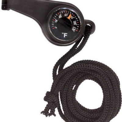 Pištaljka sa kompasom i termometrom Rothco