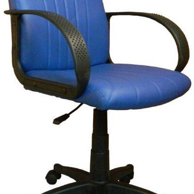 Kancelarijska Radna Fotelja VibeMax EKO koža Plava