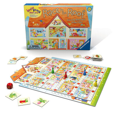 Ravensburger Društvene igra Race to the Roof - Trkaj se do krova 01-211510