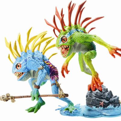Akcione Figure World of Warcraft S4 Murloc 2-pack: Fish-eye and Gibbergill