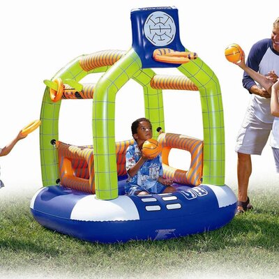 Kuća za Skakanje sa Košem - Trampolina na Naduvavanje - Bestway 52065 950274