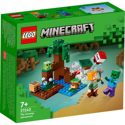 LEGO® Minecraft® Kocke Avantura u močvari 21240