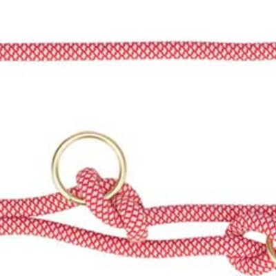 Povodac za pse podesivi Soft Rope red/cream Trixie 1984103