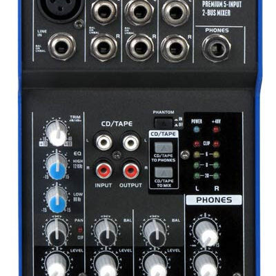 Pronomic M502 - Mikseta sa 1 mono i 2 stereo kanala