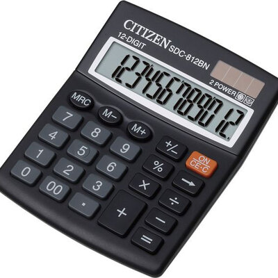 Citizen kalkulator 12 cifara SDC-812BN 05DGC812