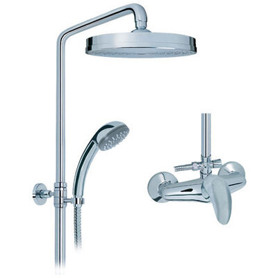 King baterija za tuš kadu sa uspravnim i ručnim tušem J371251