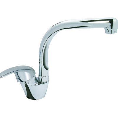 Baterija za sudoperu - 3 cevi ovalni izliv 180mm J382003