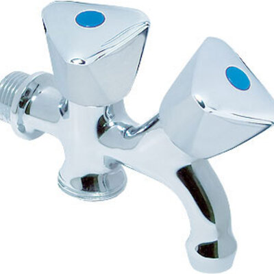 Zidni ventil sa fiksnim izlivom i 3/4in priključkom A57F12