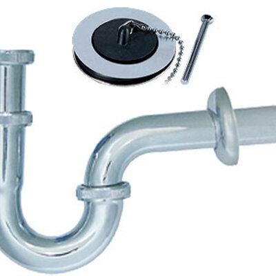 Metalni cevni sifon za lavabo 5/4in S215