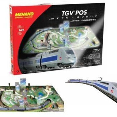 Voz TGV-POS sa maketom Mehano T738