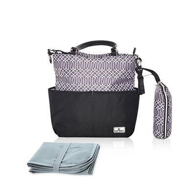 Lorelli Torba za mamine i bebine stvari Laura black 10040240002