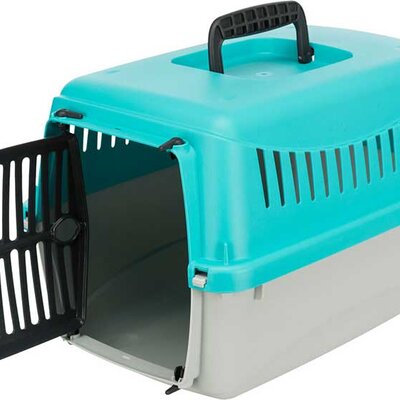 Transportna kutija za ljubimce do 4kg Capri turquoise Trixie 39803