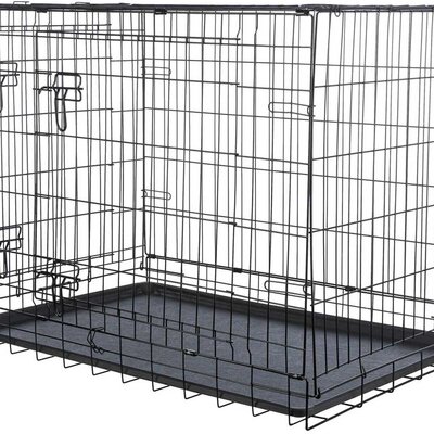 Žičani kavez za pse 109x79x71cm veličina L crni Trixie 39304