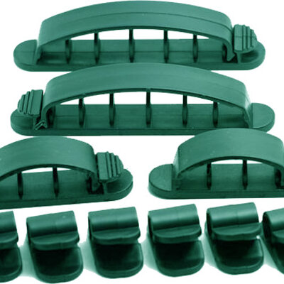 Organizator kablova - štipaljke za kablove set 10 kom  