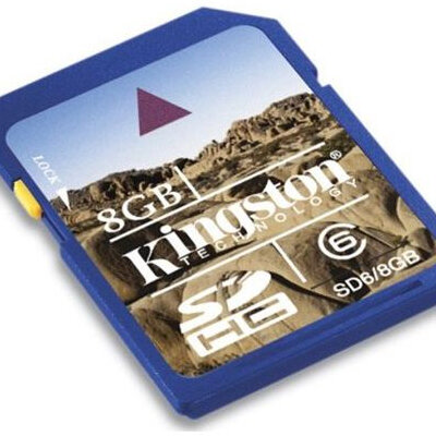 Kingston SDHC kartica 8 GB SD6/8GB