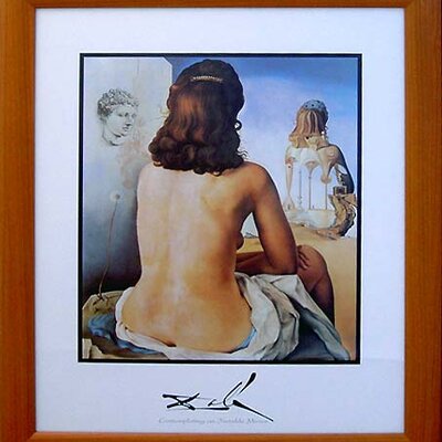 Salvador Dali - Conteplating an Invisible Mirror - 40/50 E3 EP