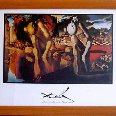Salvador Dali - Metamorphosis of Narciussius - 40/50 E3 EP