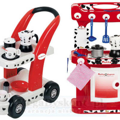 Kuhinjica Mukka Express 60 cm sa 12 dodataka + Kolica Za Posluživanje