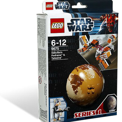 LEGO® STAR WARS™ Sebulba Podracer & Tatooine LE9675
