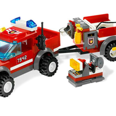 LEGO® City Vatrogasno Vozilo Sa Prikolicom LE7942